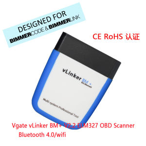 OBDIICAT Vgate vLinker BM+ ELM327 BM V2.2 Scanner Bluetooth 4.0 wifi OBD 2 OBD2 Car Diagnostic Tools ELM 327 Auto Tool For Car