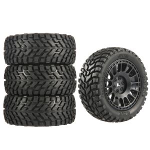 4PCS 1.9 Inch 75mm RC Tires Wheel 12mm Hex Hubs for 1/14 1/16 1/10 RC Car Wltoys 144010 144001 Scx10 Traxxas Trx-4 TRX6 Tamiya