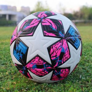 Standard Soccer Ball Professional Outdoors Sports Match Balls Training Seamless Football High Quality PU Material Size 5