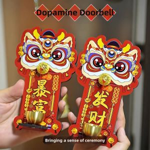 JIFANPAUL | Magnetic Lion Design Welcoming Reminder Doorbell