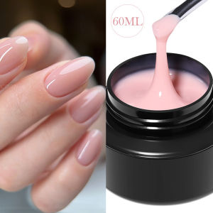 BORN PRETTY | BORN PRETTY 60ml Nude Pink Nail Extension Gel Acrylic UV Gel UV LED Soak Off Nail Extension Construction Gel for French Nail DIY
