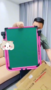 SOKANO T017 2 in 1 Drawing Board Whiteboard & Blackboard Double Sided Stand Kids Toys