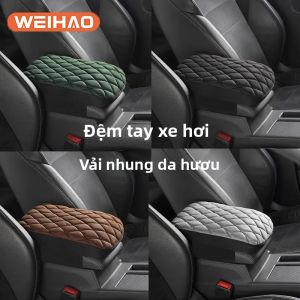 Đệm Tỳ Tay Ô Tô Đa Năng Dày Dặn Đệm Giữa Mở Rộng Bọc Ghế Bằng Cotton Phụ Kiện Nội Thất Ô Tô Cho Sự Thoải Mái Trên Xe
