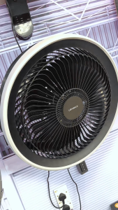 LEDVANCE OSRAM 20 Inch HD WF20 Industrial Wall Fan Heavy Duty 3 Speed Metal Blade Strong Airflow Wall Mounted Cooling Fan