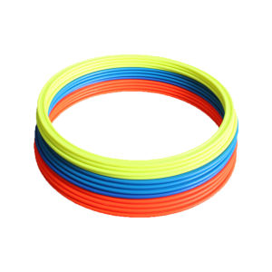 【New Arrival】 5pcs Football Agility Rings for Soccer Training Durable Colorful Speed and Footwork Improvement Equipment