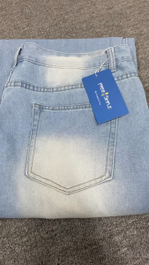 PREIE SIMPLE Maong Pants For Men Straight Leg Denim Jeans Korean Style Fashion Retro Wide Leg Pants for men