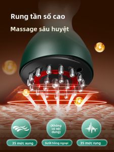 ZHENGBEI | Máy Massage Toàn Thân với Kích thích Huyệt Đạo Gua Sha Chức năng Sưởi ấm và Massage Bụng