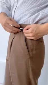 Quần Baggy Âu Nam Tăng Chỉnh Cạp Di Chuyển Vòng Bụng Ống Rộng Dáng Đứng Suông Vải Ít Nhăn Ít Bám Bụi Co Giãn Nhẹ