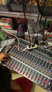YAMAHA audio mixer professional 12 channel mixer support Bluetooth USB MP3 playback built-in 16DSP effector 7-band equalizer KTV outdoor performance party use CT-120S..