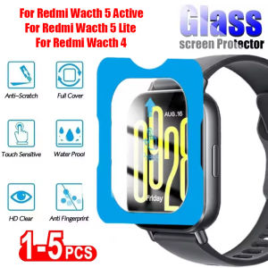 For Redmi Watch 4 5 Active Tempered Glass Screen Protective Films For Redmi Watch 5 Lite HD Clear Protector Glass Accessory