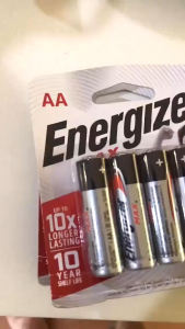 Energizer Battery AA/AAA Alkaline Baterry 4pcs 1.5V Max