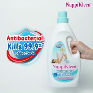 Nappikleen Anti-Bacterial Liquid Wash (1.85kg) x2
