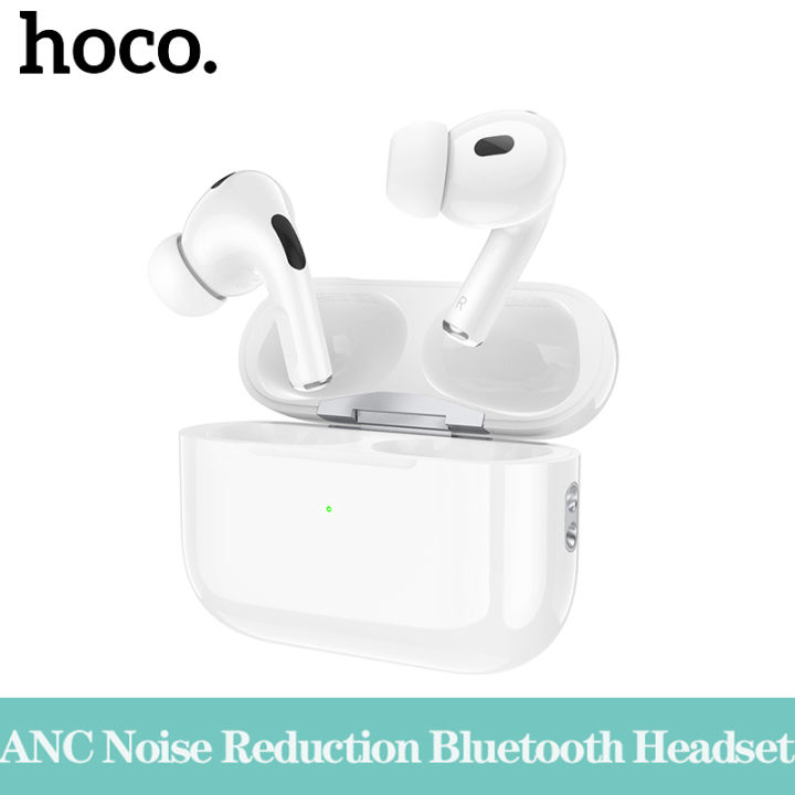 HOCO EW51 True Wireless ANC Noise Reduction Bluetooth Headset Built-In  Microphone Touch Control Earbuds HD Stereo In-ear headphones For All