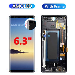 AUMOOK | New AMOLED Display For Samsung Galaxy Note8 LCD Display Touch Screen Digitizer Assembly For Samsung Note 8 Display Replacement