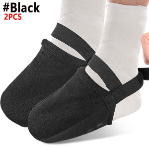 1/2PCS Fleece Half Palm Foot Sleeve for Cast Toe Anti-Wear Shock Absorber Windproof Warm Foot Cover for Cast Wearers & Cycling