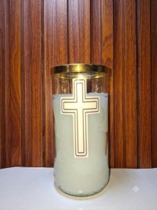 7D (plain) ALTAR BIG CANDLE (Smokeless & Long lasting) Lasts 96hours upto 120hours