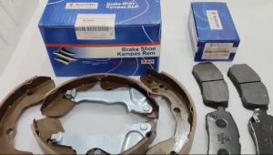 Brake Pad & Brake Shoe Ertiga: Kampas Rem Set Depan Belakang