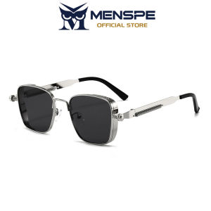 MENSPE แว่นตากันแดดขับรถน้ำหนักเบาเป็นพิเศษแว่นตากันแดดทรงเหลี่ยมกรอบแว่นตาย้อนยุคแว่นกันแดดกีฬา UV400แว่นตาขี่จักรยานแว่นตาวิ่งสำหรับผู้ชายผู้หญิง