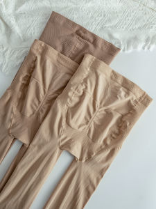 Spring & Fall Medium Thick Flesh-Colored Leggings Light Leg Nude Feel Handy Gadget Tight Skin Color Leggings High Waist Stirrup Pantyhose