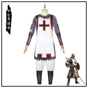 Medieval Knight Battle Suit Costume Set Templar Knight Role-playing Womens Cosplay Clothing Halloween Festival Event