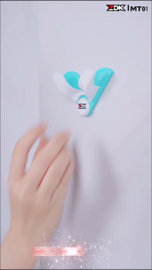 Giá treo vợt cầu lông Móc dán tường gắn vợt cấu lông nhựa in 3D đẹp nhiều màu hàng chính hãng ZDK MT01