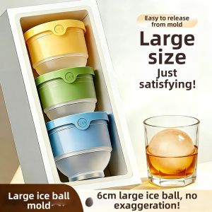 Food-Grade Silicone Ice Sphere Mold