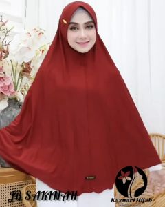 Jilbab Umroh MADINAH SAKINAH - Jersy Zoya - Jaminan Real Pict