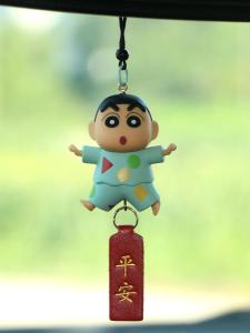 Kawaii Doraemon Car Hanging Ornament Creative Interior Decoration for Women Lucky Charm Shape of Doraemon Cartoon Pencil