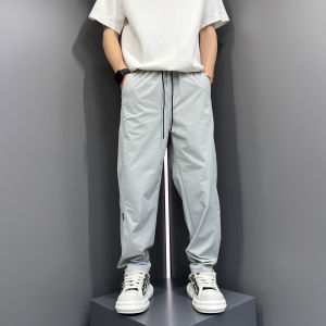 Quần Dài Lưới Thoáng Khí Mùa Hè 2025 Quần Dài Ống Đứng Mỏng Quần Dài Thể Thao Nhanh Khô Quần Dài Ngoài Trời Thoáng Khí