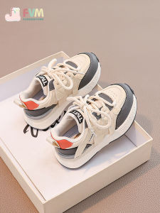 รองเท้าเด็กผ้าฝ้ายกันลื่นสำหรับฤดูใบไม้ผลิและฤดูใบไม้ร่วงสำหรับเด็กชายและเด็กหญิง รองเท้าเด็กผู้ชายแบบลำลอง รองเท้าเด็กผู้ใหญ่ รองเท้าเด็กคุณพ่อ