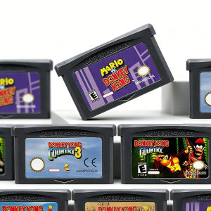 Bandai | Donkey Kong GBA Game 32Bit Cartridge Video Game Console Card Donkey Kong Series Vs. Donkey Kong Country for GBA/SP/DS