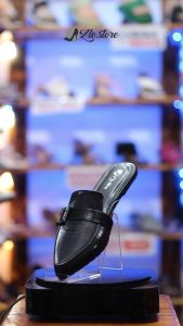 oshiko Sandal Wanita KS 01 Flat Mules Kekinian Elegan Slip On Tertutup Depan Nyaman Dipakai Harian