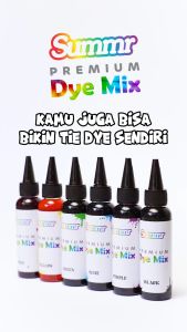 PEWARNA TIE DYE KIT By Summr (Pewarna Textile Pewarna Kain) Pewarna Teksil Untuk Kain 100% Katun Warna Tie Dye Soft Blue Orange Dan Lainnya - Lazada