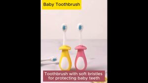 Baby Toothbrush for 1-5 Years Old: Ergonomic Design & Ultra-fine Bristles