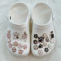Jibbitz จิ๊บบิท ตัวติดรองเท้า crocs ตัวติดเพชร 50ชิ้นพร้อมหมุดดำ. 