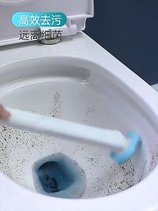 [SG Stock] Disposable Toilet Cleaning 360 Brush with Storage Container No Drill Cleaner Bathroom Washroom Household | Local Shipping (INNO)