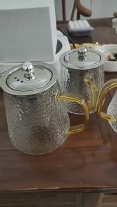 Bình Trà Thủy Tinh Chống Nhiệt Đơn