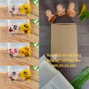 Lá Bồ Đề Chú Tiểu Bình An (Cầu Bình An Tài Lộc May mắn Ốp điện thoại) - Quà Tặng Ý Nghĩa