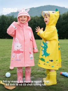 Waterproof Heavy Rain Long Raincoat for Boys and Girls 2 Year Old