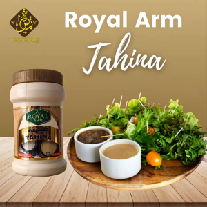 Royal Arm Tahina / Sesame Paste / Tahina / Tahini / 900gm / 600gm / 400gm / High Quality / Organic / Natural / Cooking / Salad Dressing