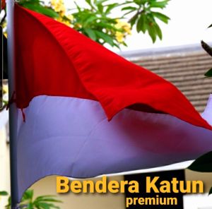 Bendera Merah Putih KATUN Premium || 60x90cm & 80x120cm