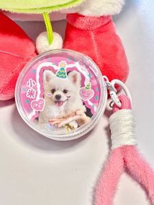 Good Cat Forest Pet Pendant Memorial Dog Photo Keychain Cat Themed Customizable Pet Accessories Barbecue Logo Badge