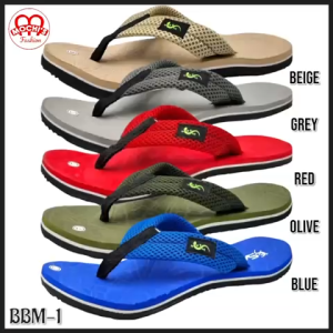 Marikina Mens High-Quality synthetic and rubber made non-slip slippers indoor/outdoor (BBM-1)
