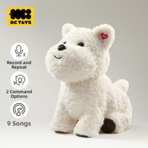 Babycare | Infant Electric Plush Dog Toy