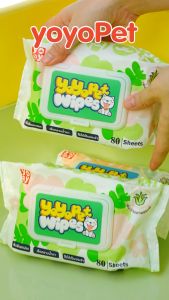 petme 💎 🔥แพคสุดคุ้ม!! 6 ห่อ ทิชชู่เปียกสำหรับสัตว์เลี้ยง สูตรอ่อนโยนพิเศษ ผลิตจากเส้นใยธรรมชาติ ราคาดีเกินคุณภาพ ร้านในไทย