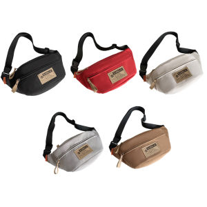 ถุงสลิงขนาดเล็กกันน้ำพร้อมสายรัดที่ปรับได้กระเป๋าหน้าอกน้ำหนักเบา Crossbody Daypack สำหรับการเดินทางและการช็อปปิ้ง