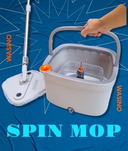 ไม้ม็อบถูพื้น Wasino ถังถูพื้น ถังปั่นถูพื้น ไม้ถูพื้น เป็นไม้ถูพื้นพื้นถัง