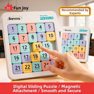 FUZAO | Sliding Puzzle Digital Huarong Dao 9x9 Magnetic Sudoku Toy
