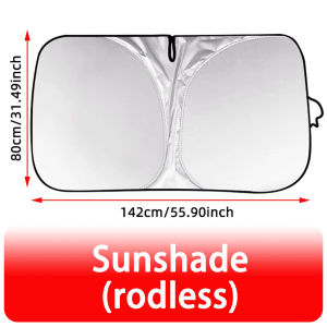 1pc Foldable Car Windshield Sun Shield UV Protection Heat Blocking Sunshade For Front Window Heat Blocking Vehicle Umbrella