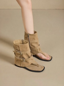 Josiny | Toe Post Roman Style Flat Casual Womens Sandals